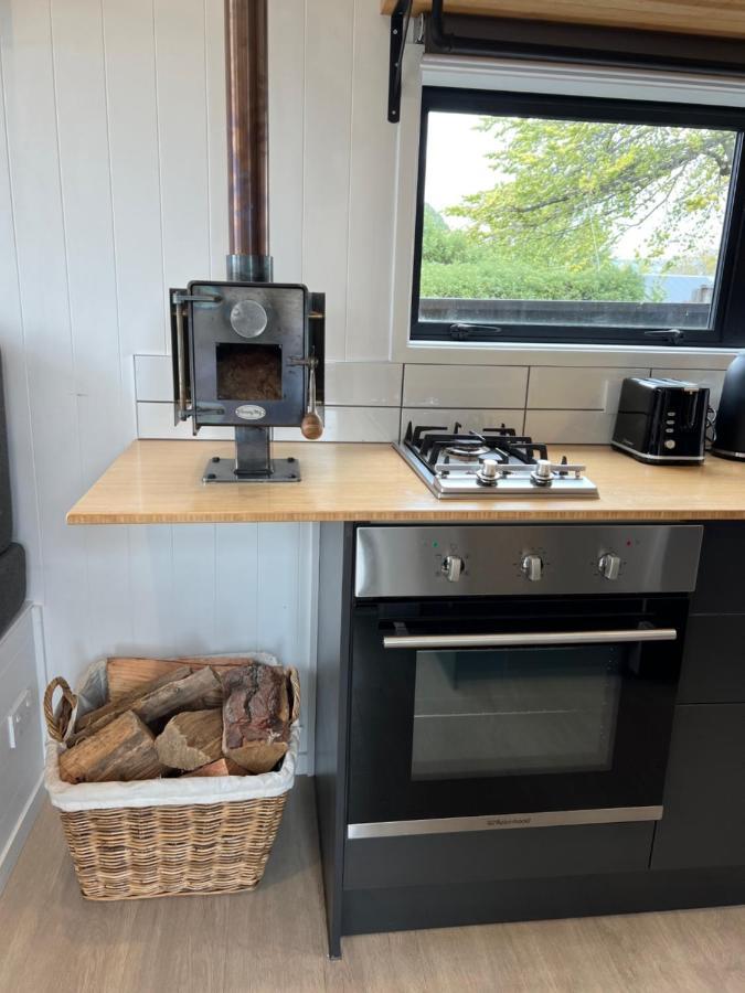 Appartement Tiny House With Mountain Views, Indoor And Outdoor Fire, Private Courtyard Garden à Wanaka Extérieur photo