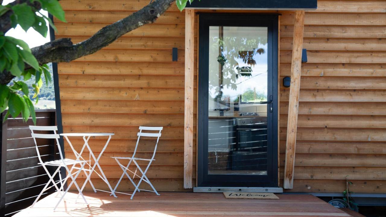 Appartement Tiny House With Mountain Views, Indoor And Outdoor Fire, Private Courtyard Garden à Wanaka Extérieur photo